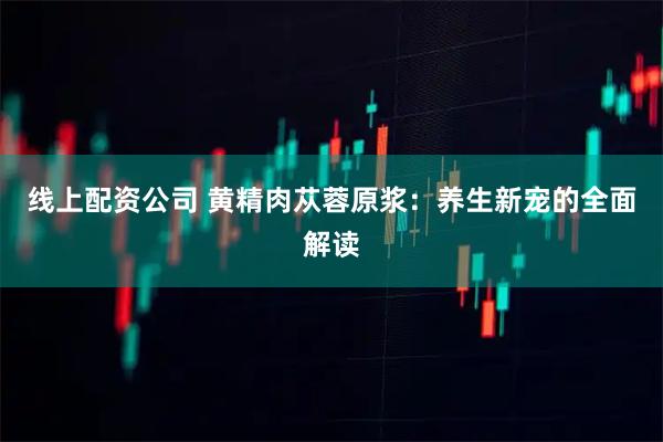 线上配资公司 黄精肉苁蓉原浆：养生新宠的全面解读